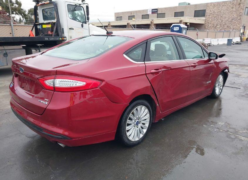 Photo 4 of 2014 Ford Fusion HYBRID SE (VIN 3FA6P0LU3ER189292)