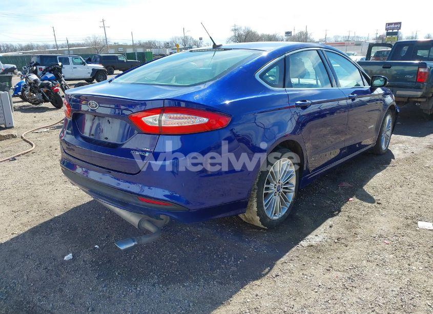 Photo 4 of 2014 Ford Fusion HYBRID SE (VIN 3FA6P0LU3ER219620)