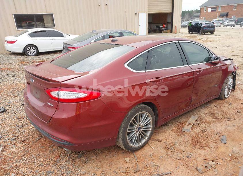 Photo 4 of 2014 Ford Fusion HYBRID SE (VIN 3FA6P0LU3ER289277)
