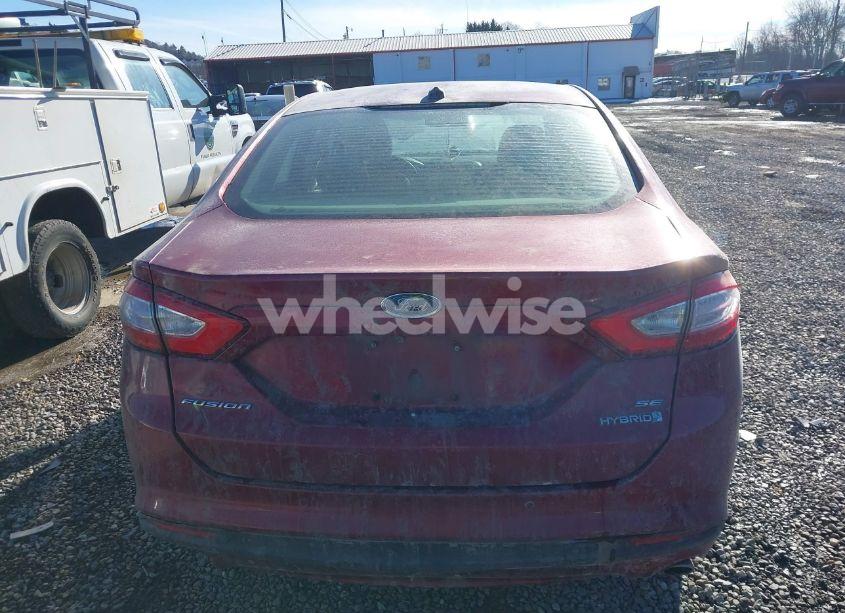 Photo 16 of 2015 Ford Fusion HYBRID SE (VIN 3FA6P0LU3FR255860)