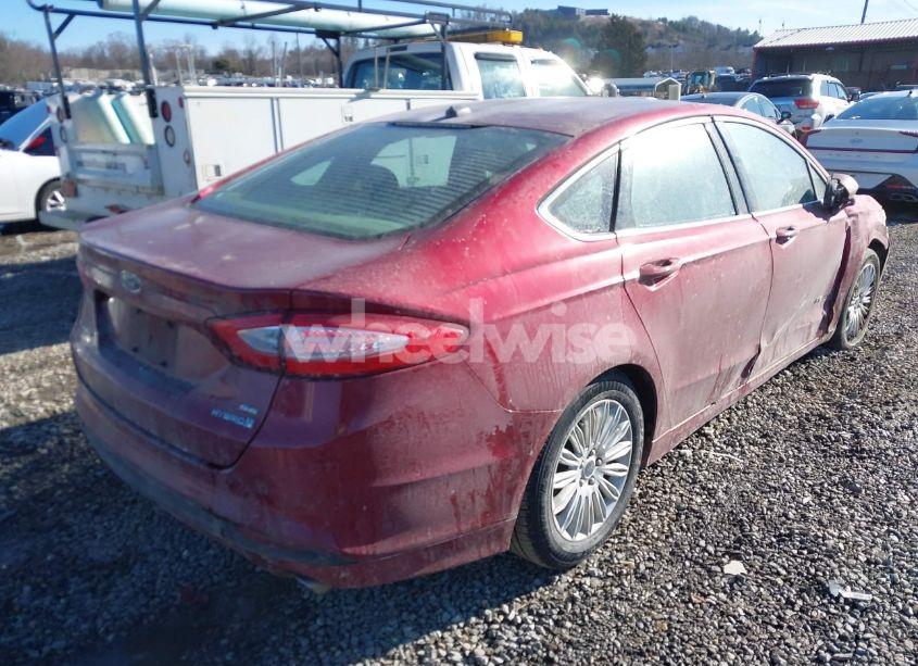 Photo 4 of 2015 Ford Fusion HYBRID SE (VIN 3FA6P0LU3FR255860)