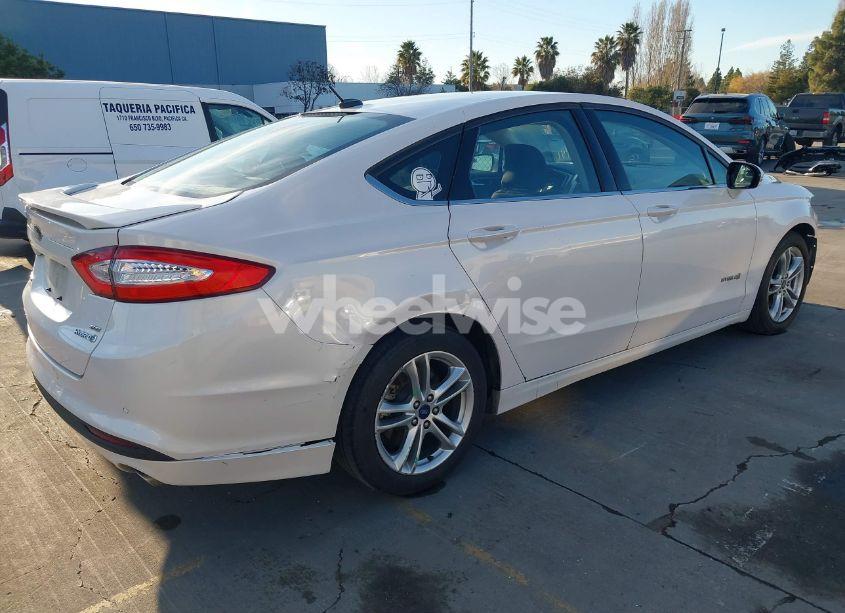 Photo 4 of 2016 Ford Fusion HYBRID SE (VIN 3FA6P0LU3GR304895)