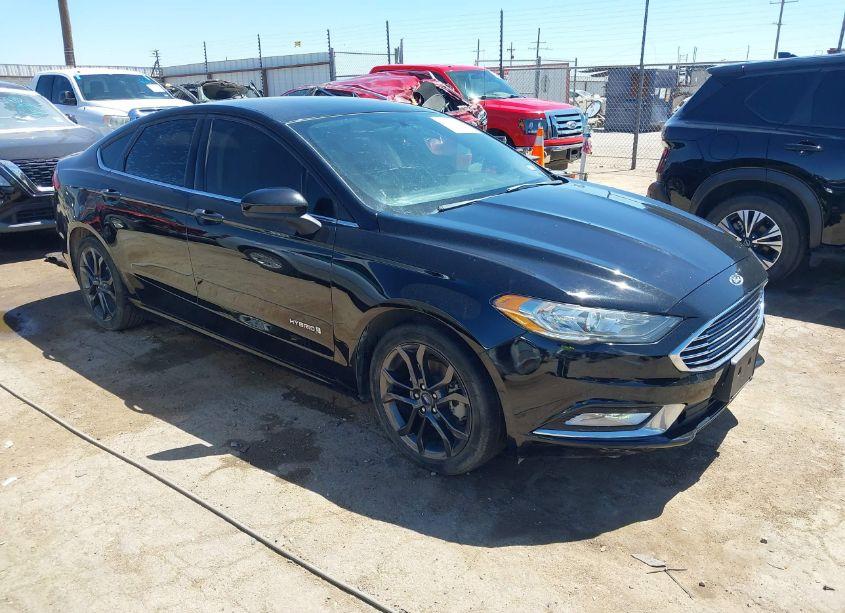2018 Ford Fusion HYBRID SE (VIN 3FA6P0LU3JR219546) main photo