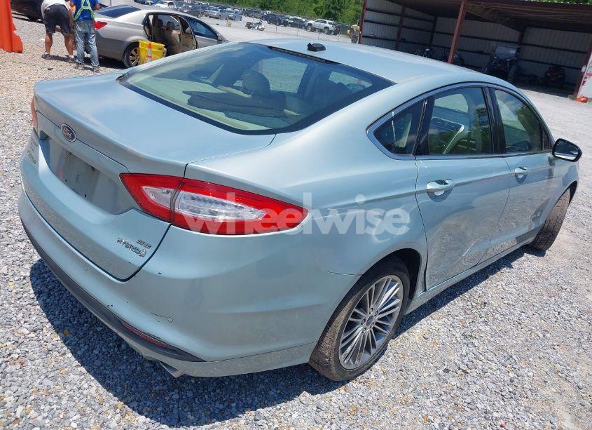 Photo 4 of 2013 Ford Fusion HYBRID SE (VIN 3FA6P0LU4DR259073)