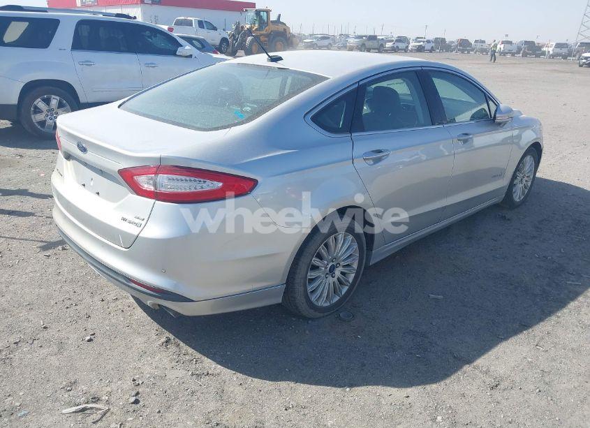 Photo 4 of 2013 Ford Fusion HYBRID SE (VIN 3FA6P0LU4DR361330)