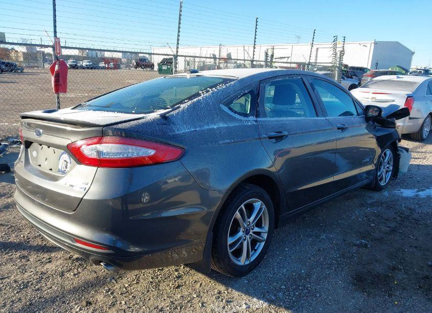 Photo 4 of 2015 Ford Fusion HYBRID SE (VIN 3FA6P0LU4FR243359)