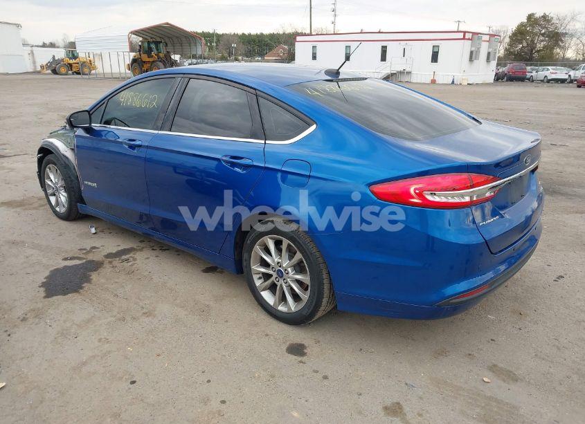 Photo 3 of 2017 Ford Fusion HYBRID SE (VIN 3FA6P0LU4HR244868)