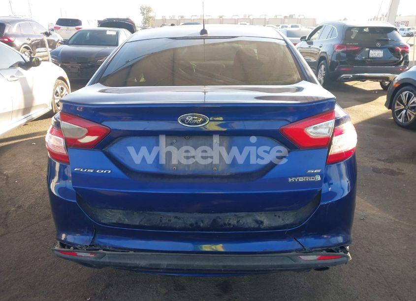 Photo 16 of 2013 Ford Fusion HYBRID SE (VIN 3FA6P0LU5DR138276)