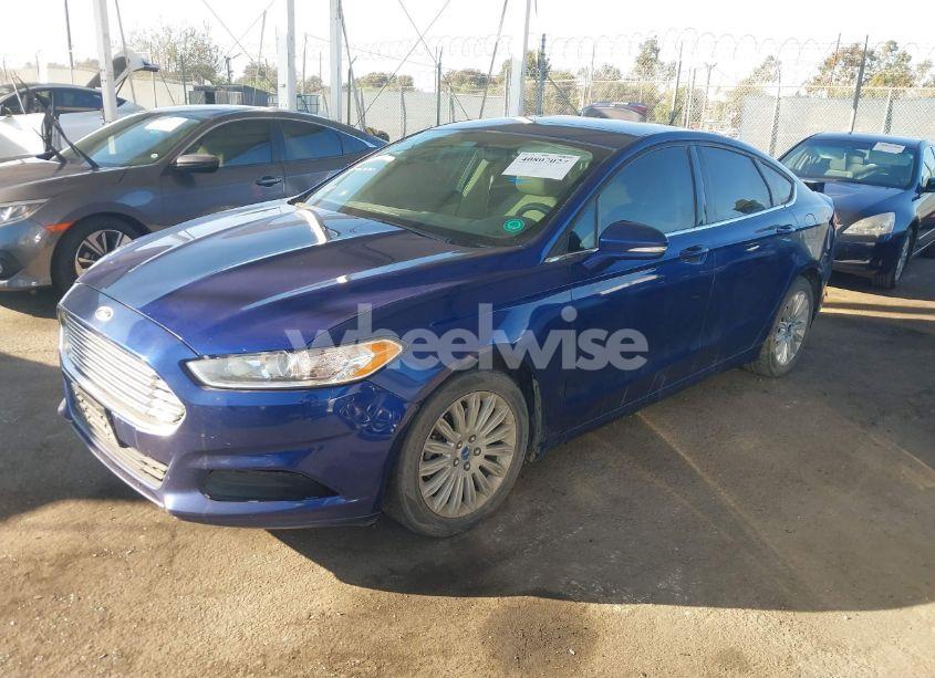 Photo 2 of 2013 Ford Fusion HYBRID SE (VIN 3FA6P0LU5DR138276)