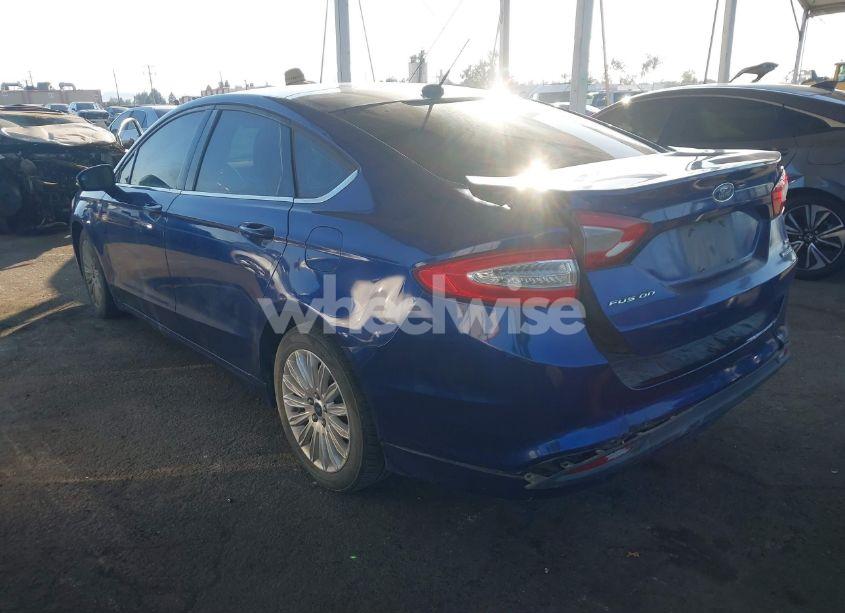 Photo 3 of 2013 Ford Fusion HYBRID SE (VIN 3FA6P0LU5DR138276)