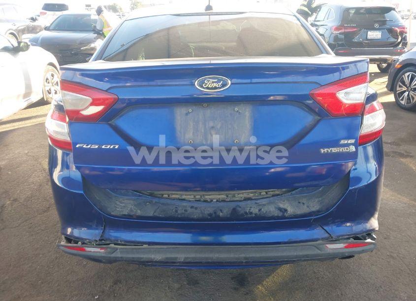 Photo 6 of 2013 Ford Fusion HYBRID SE (VIN 3FA6P0LU5DR138276)