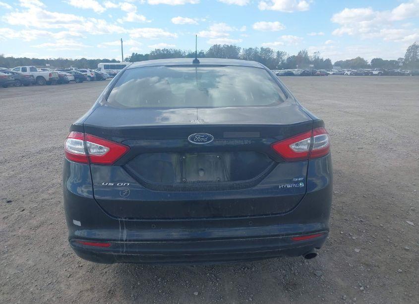 Photo 16 of 2013 Ford Fusion HYBRID SE (VIN 3FA6P0LU5DR208245)
