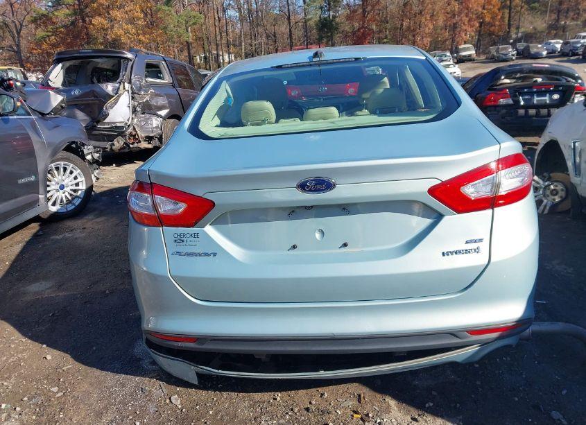 Photo 16 of 2013 Ford Fusion HYBRID SE (VIN 3FA6P0LU5DR337070)