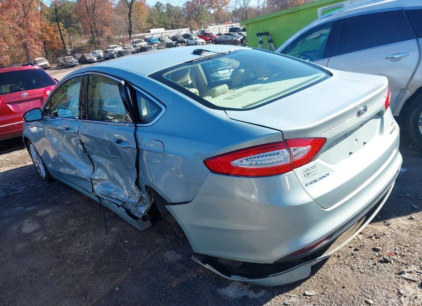 Photo 3 of 2013 Ford Fusion HYBRID SE (VIN 3FA6P0LU5DR337070)