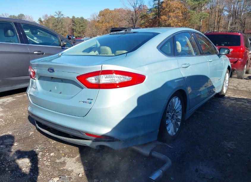 Photo 4 of 2013 Ford Fusion HYBRID SE (VIN 3FA6P0LU5DR337070)