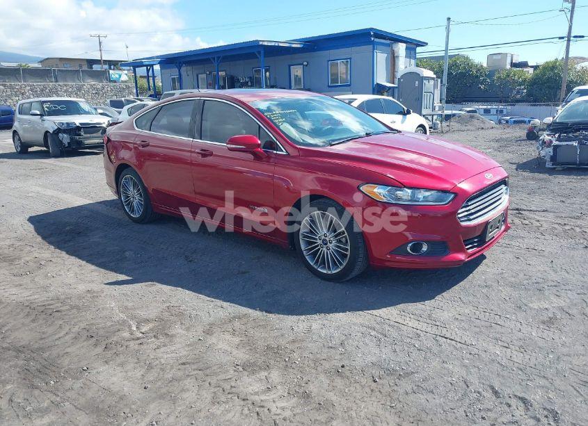 2014 Ford Fusion HYBRID SE (VIN 3FA6P0LU5ER135525) main photo
