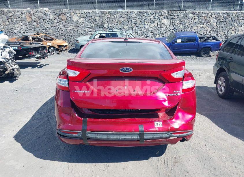 Photo 6 of 2014 Ford Fusion HYBRID SE (VIN 3FA6P0LU5ER135525)