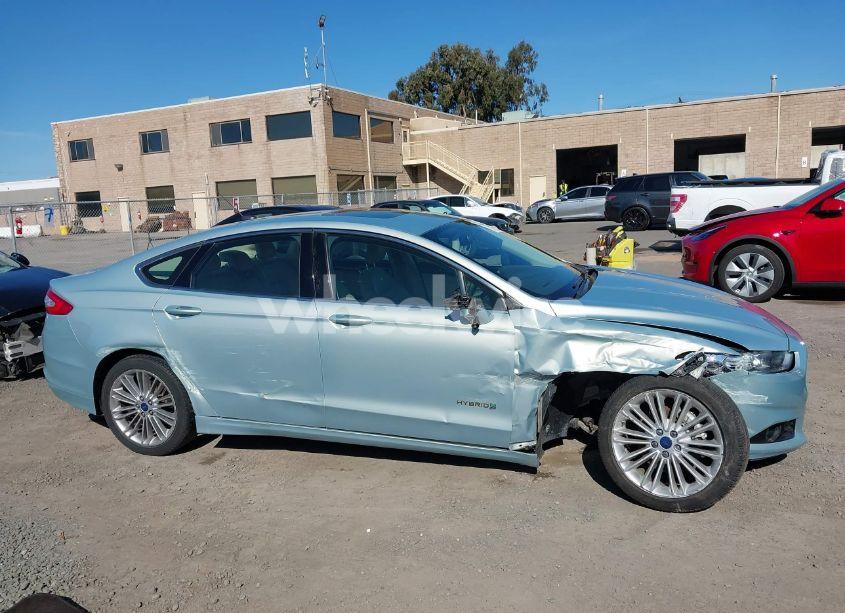 Photo 13 of 2014 Ford Fusion HYBRID SE (VIN 3FA6P0LU5ER357479)