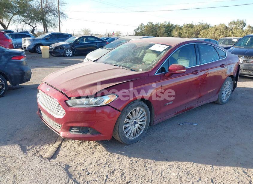 Photo 2 of 2015 Ford Fusion HYBRID SE (VIN 3FA6P0LU5FR161141)