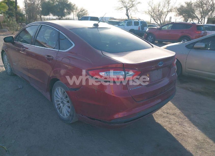 Photo 3 of 2015 Ford Fusion HYBRID SE (VIN 3FA6P0LU5FR161141)
