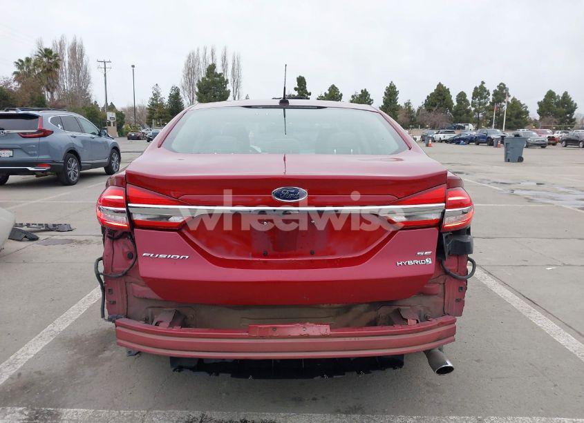 Photo 17 of 2017 Ford Fusion HYBRID SE (VIN 3FA6P0LU5HR237928)