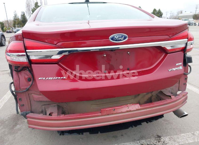 Photo 6 of 2017 Ford Fusion HYBRID SE (VIN 3FA6P0LU5HR237928)