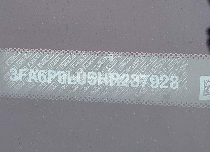 Photo 9 of 2017 Ford Fusion HYBRID SE (VIN 3FA6P0LU5HR237928)