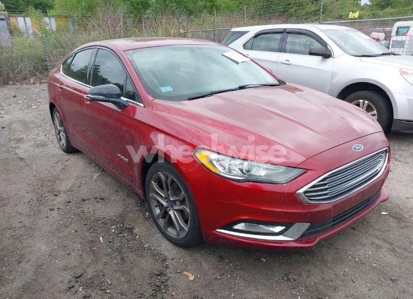 2017 Ford Fusion HYBRID SE (VIN 3FA6P0LU5HR278396) main photo