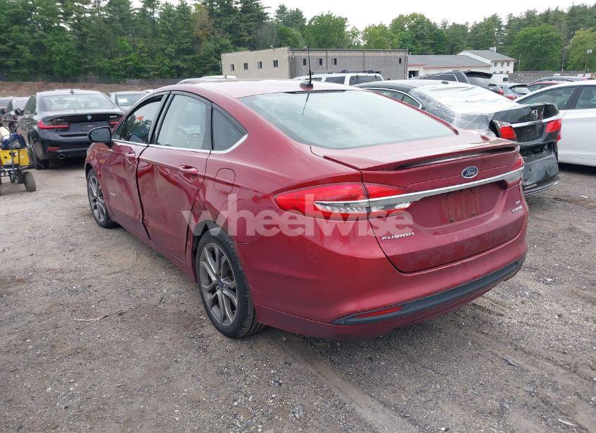 Photo 14 of 2017 Ford Fusion HYBRID SE (VIN 3FA6P0LU5HR278396)