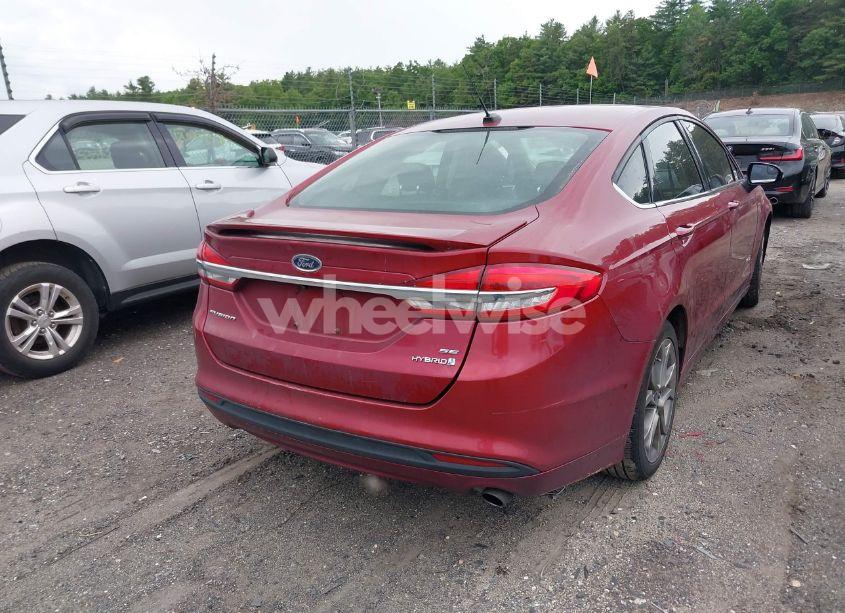 Photo 16 of 2017 Ford Fusion HYBRID SE (VIN 3FA6P0LU5HR278396)