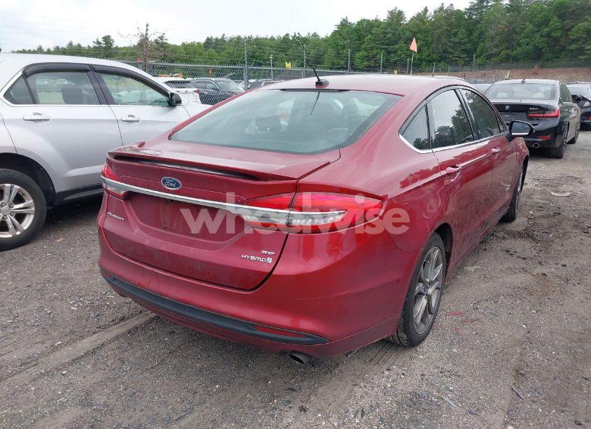 Photo 4 of 2017 Ford Fusion HYBRID SE (VIN 3FA6P0LU5HR278396)