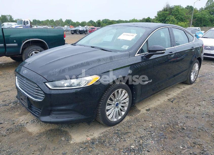 Photo 2 of 2013 Ford Fusion HYBRID SE (VIN 3FA6P0LU6DR181900)