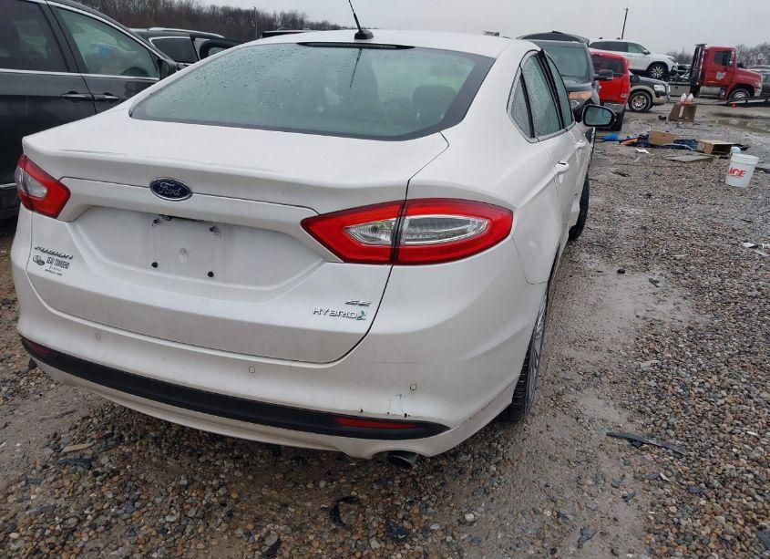 Photo 4 of 2014 Ford Fusion HYBRID SE (VIN 3FA6P0LU6ER120029)
