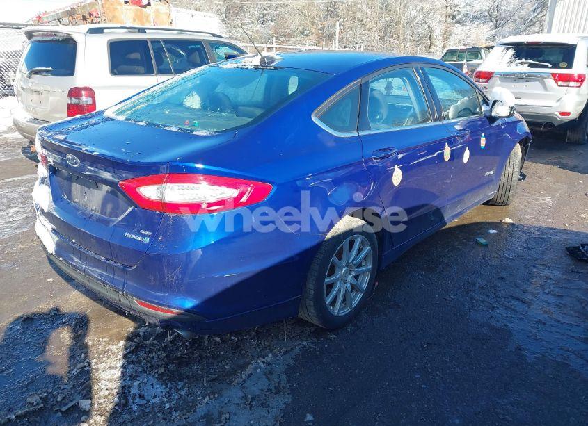 Photo 4 of 2014 Ford Fusion HYBRID SE (VIN 3FA6P0LU6ER293906)