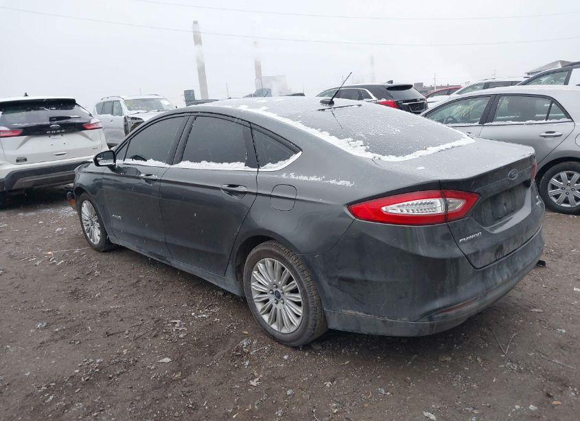 Photo 3 of 2015 Ford Fusion SE HYBRID (VIN 3FA6P0LU6FR246764)