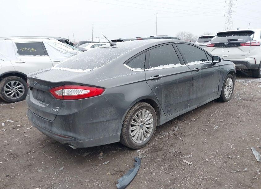 Photo 4 of 2015 Ford Fusion SE HYBRID (VIN 3FA6P0LU6FR246764)