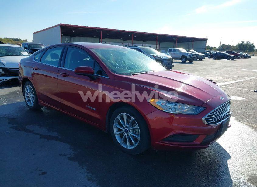 2017 Ford Fusion HYBRID SE (VIN 3FA6P0LU6HR261025) main photo