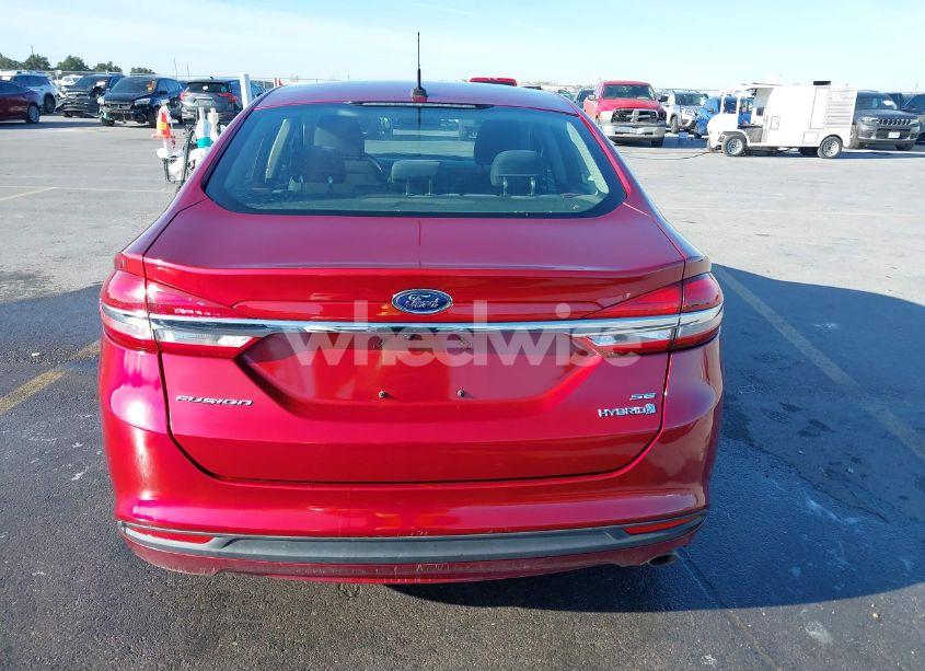Photo 16 of 2017 Ford Fusion HYBRID SE (VIN 3FA6P0LU6HR261025)