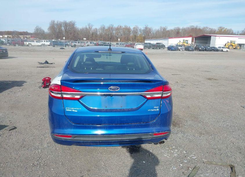 Photo 16 of 2018 Ford Fusion HYBRID SE (VIN 3FA6P0LU6JR179379)