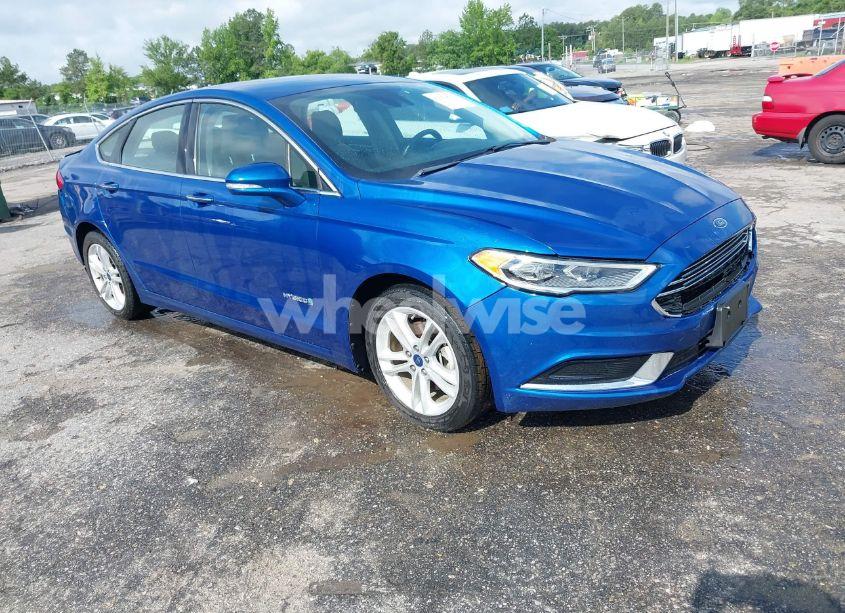 2018 Ford Fusion HYBRID SE (VIN 3FA6P0LU6JR227205) main photo
