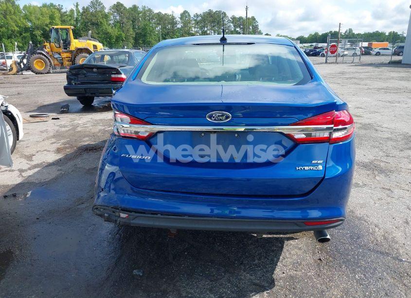Photo 16 of 2018 Ford Fusion HYBRID SE (VIN 3FA6P0LU6JR227205)