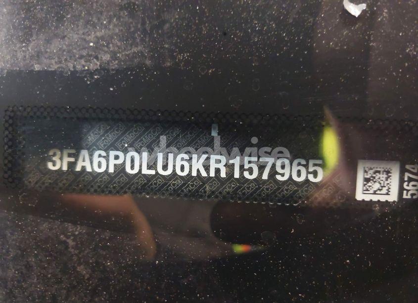 Photo 17 of 2019 Ford Fusion HYBRID SE (VIN 3FA6P0LU6KR157965)