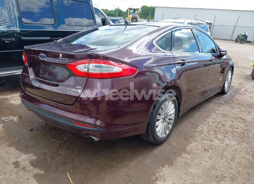 Photo 4 of 2013 Ford Fusion HYBRID SE (VIN 3FA6P0LU7DR229324)