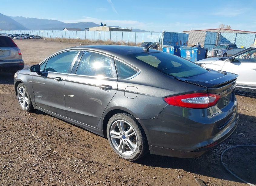 Photo 3 of 2016 Ford Fusion HYBRID SE (VIN 3FA6P0LU7GR204072)