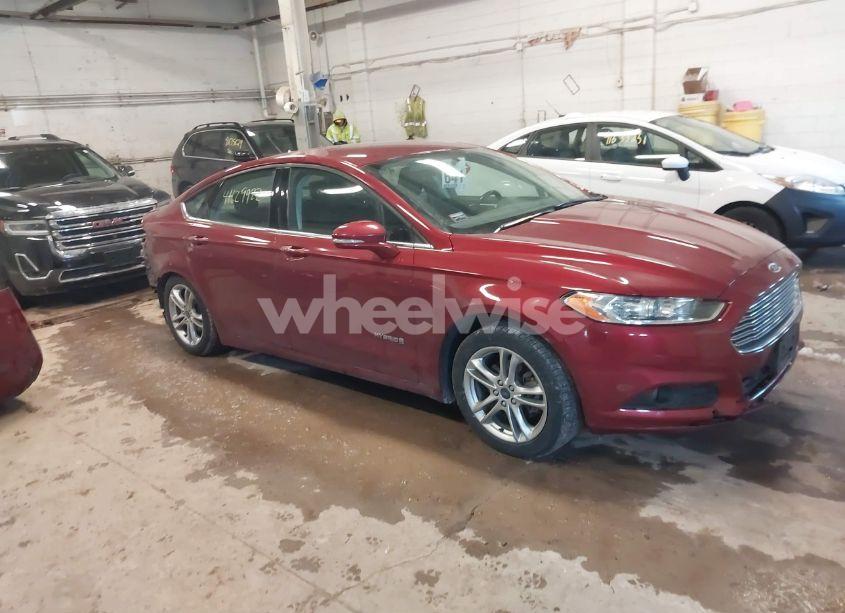 2016 Ford Fusion HYBRID SE (VIN 3FA6P0LU7GR355929) main photo