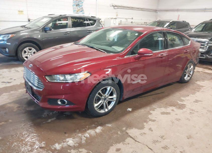 Photo 2 of 2016 Ford Fusion HYBRID SE (VIN 3FA6P0LU7GR355929)