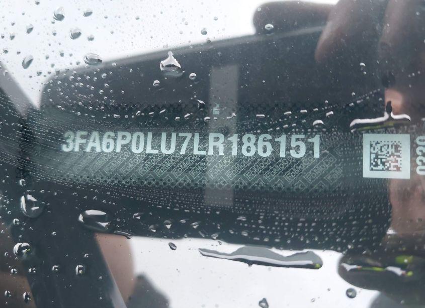 Photo 9 of 2020 Ford Fusion HYBRID SE (VIN 3FA6P0LU7LR186151)