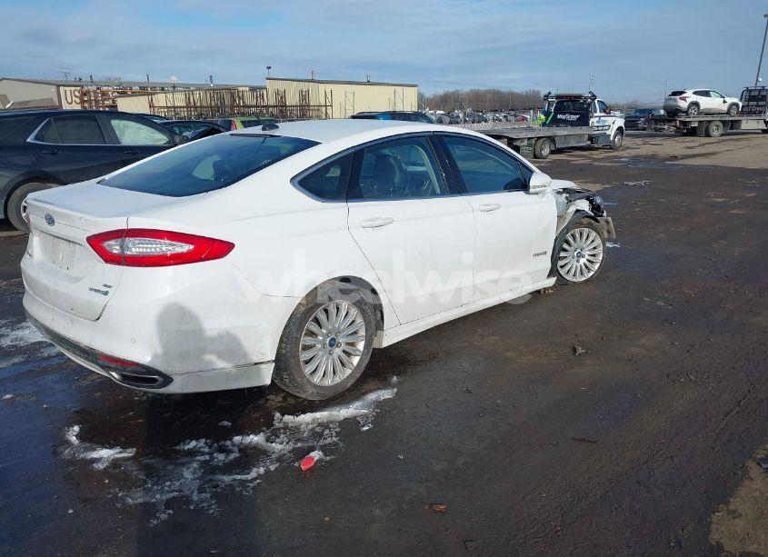 Photo 4 of 2013 Ford Fusion HYBRID SE (VIN 3FA6P0LU8DR155976)