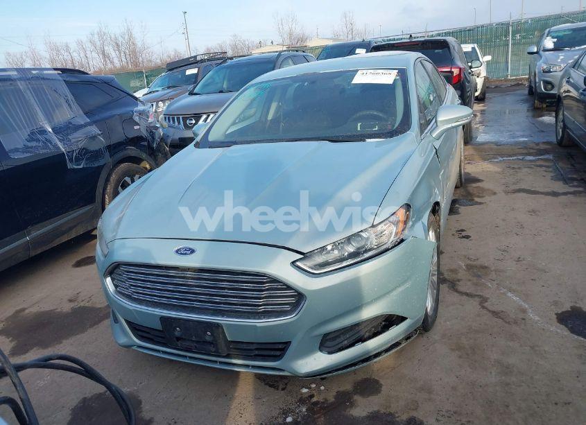 Photo 12 of 2013 Ford Fusion HYBRID SE (VIN 3FA6P0LU8DR162202)