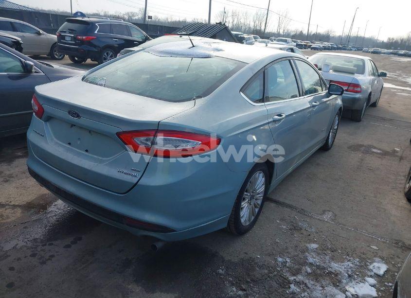 Photo 4 of 2013 Ford Fusion HYBRID SE (VIN 3FA6P0LU8DR162202)